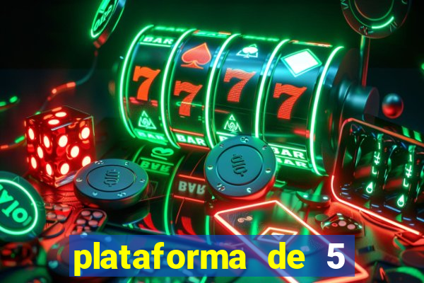 plataforma de 5 reais fortune tiger